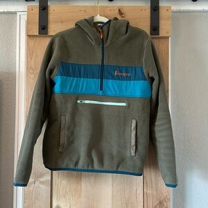 Cotopaxi Fleece Half Zip Pullover Green Medium